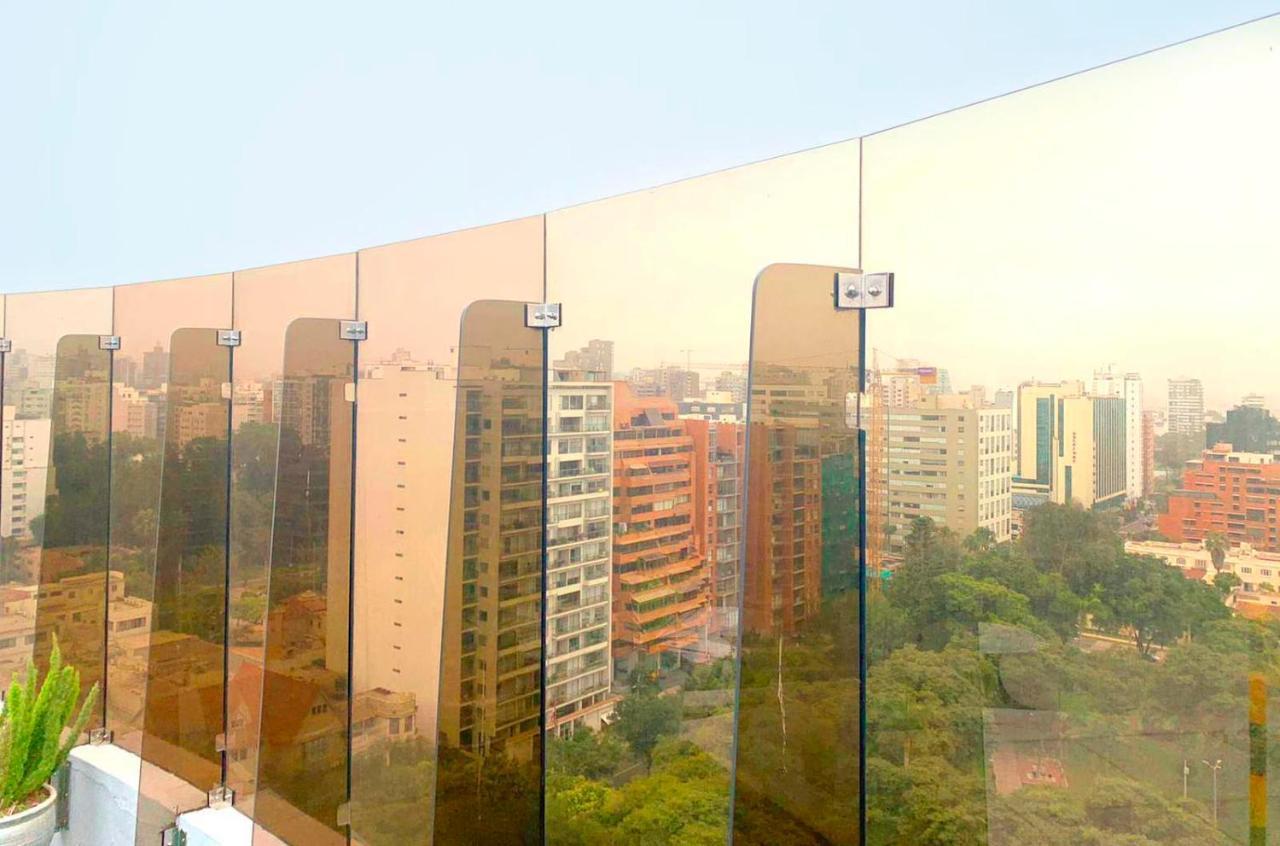 Апартаменты Acogedor Dpto En San Isidro Excelente Vista, Piscina Y Wifi Лима Экстерьер фото